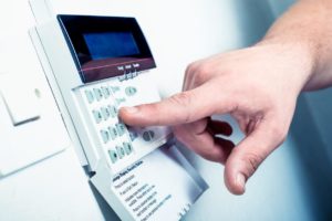 Alarm system, alarm, security alarm