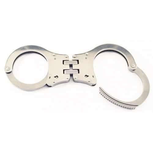 Silver double link handcuffs - Fawcett Security Zimbabwe